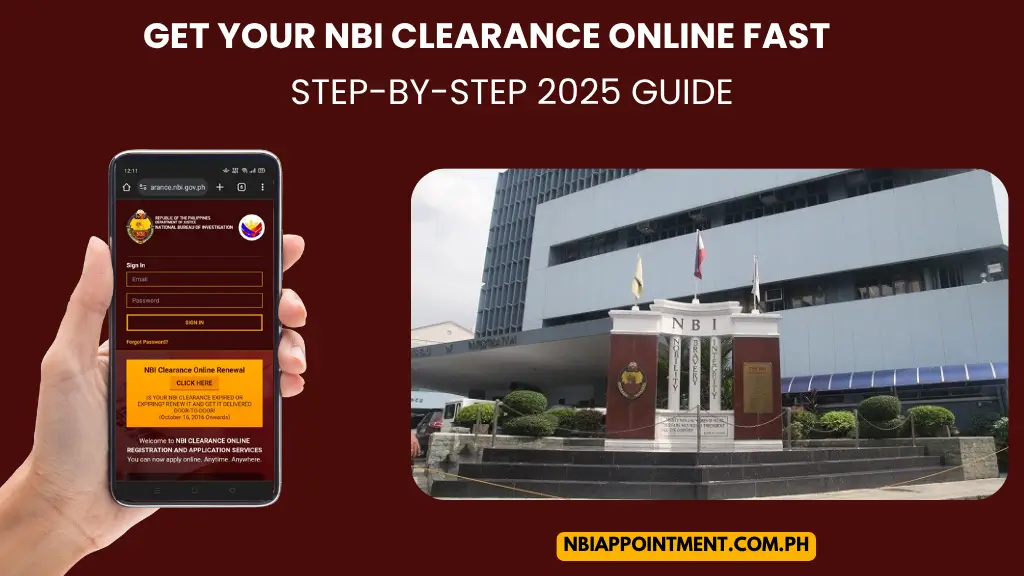Get Your NBI Clearance Online Fast